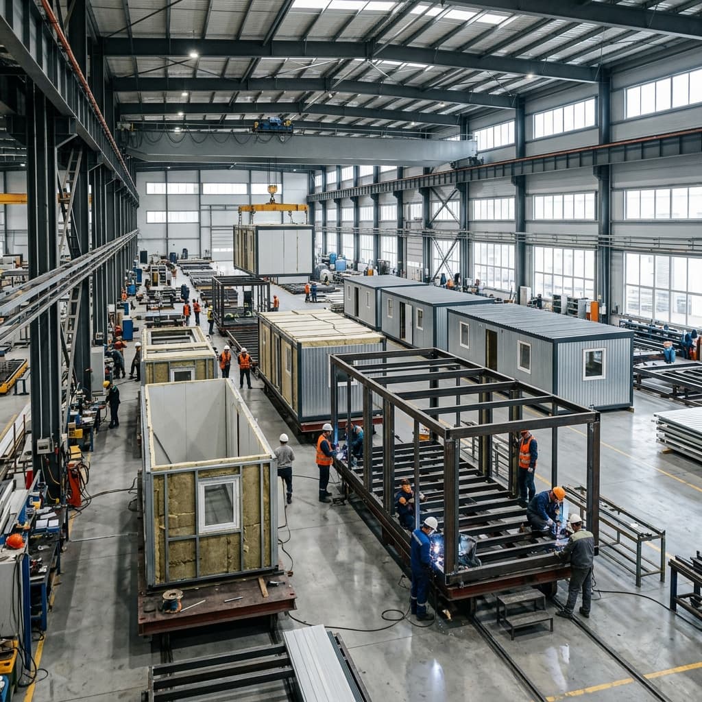 Willtech manufacturing facility and modular construction process