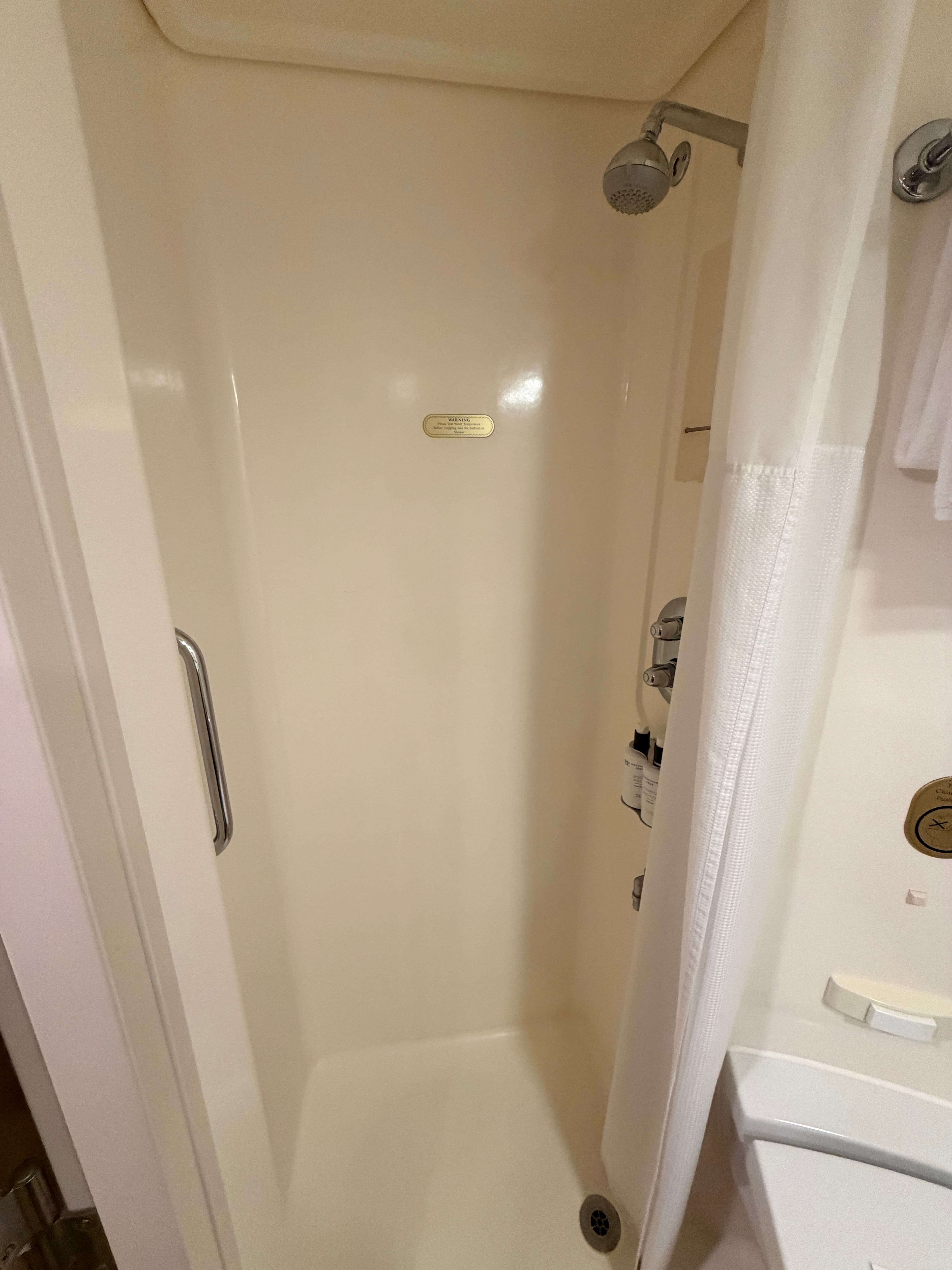Cabin Bathroom — Full Amenities